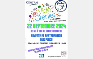 Vide grenier à Coutras