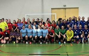 les Féminines de l'US COUTRAS  en Futsal pour cette rentrée 2025