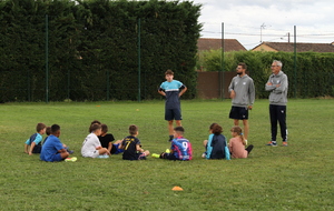 Reprise des entraînements U8-U9