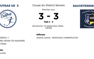 SENIOR C US COUTRAS C - SAUVETERIENNE AS B