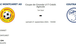 U17 Gensac Montcaret - Coutras