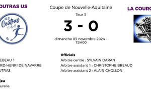 SENIOR A COUTRAS - COURONNNE CO