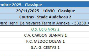 U10-U11 Plateau 7  à Coutras