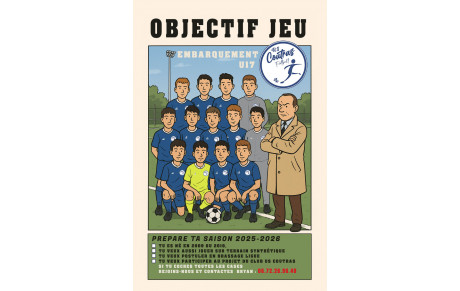 Recrutement U17 saison 2025-2026