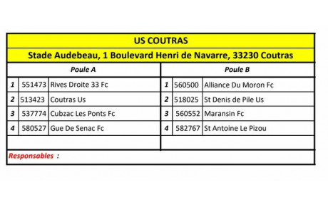Festival PItch U13